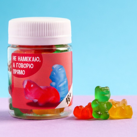 Мармелад в банке «Говорю прямо», 50 г